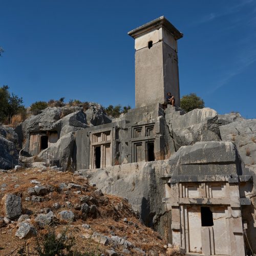 Ликийские гробницы в Ксантосе