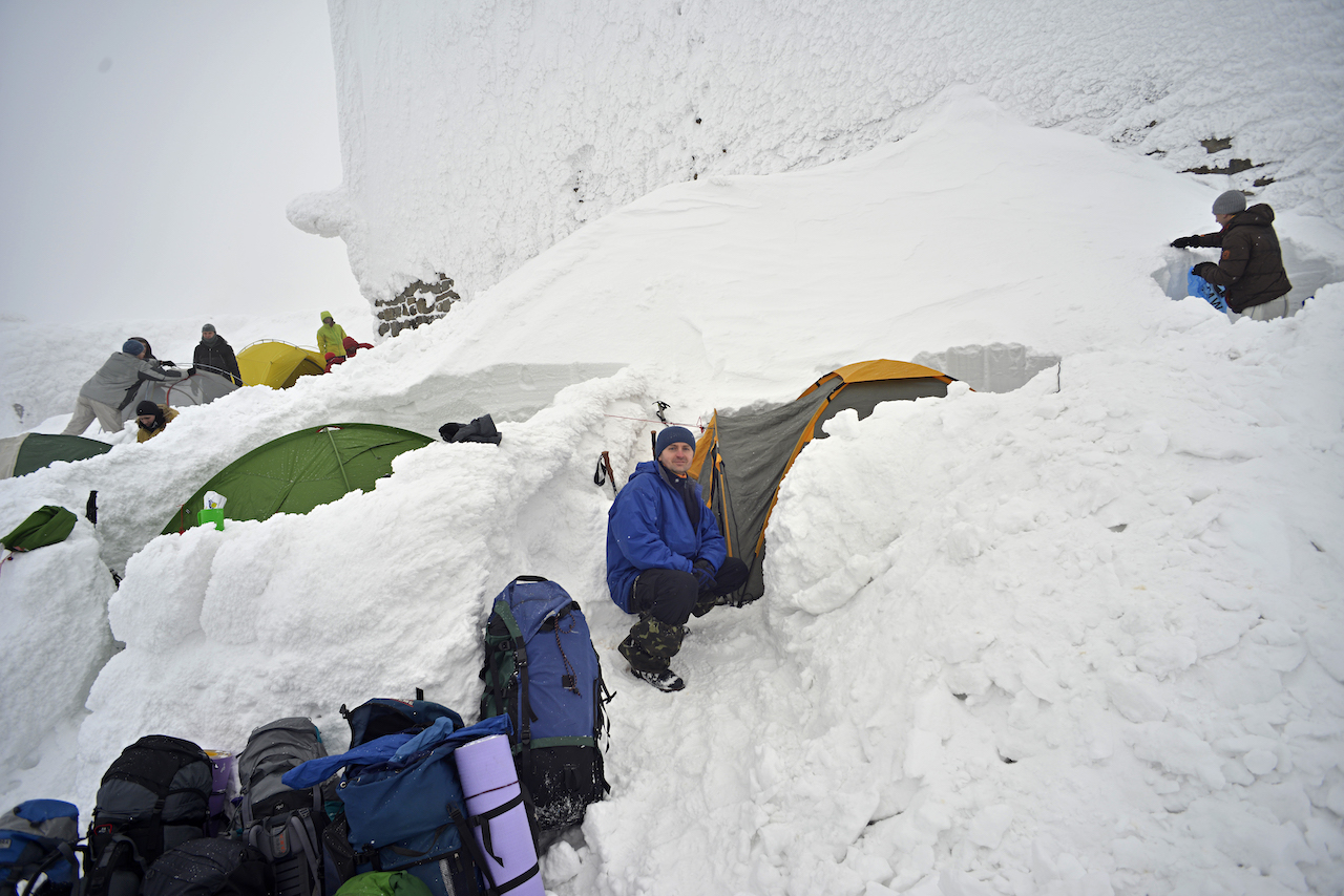 ночівля на Піп-Івані взимку