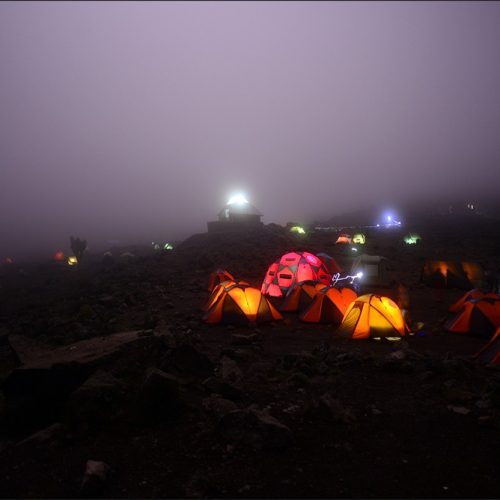лагерь Барранко на Килиманджаро