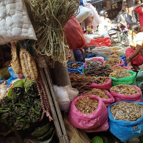 Рынок в Катманду