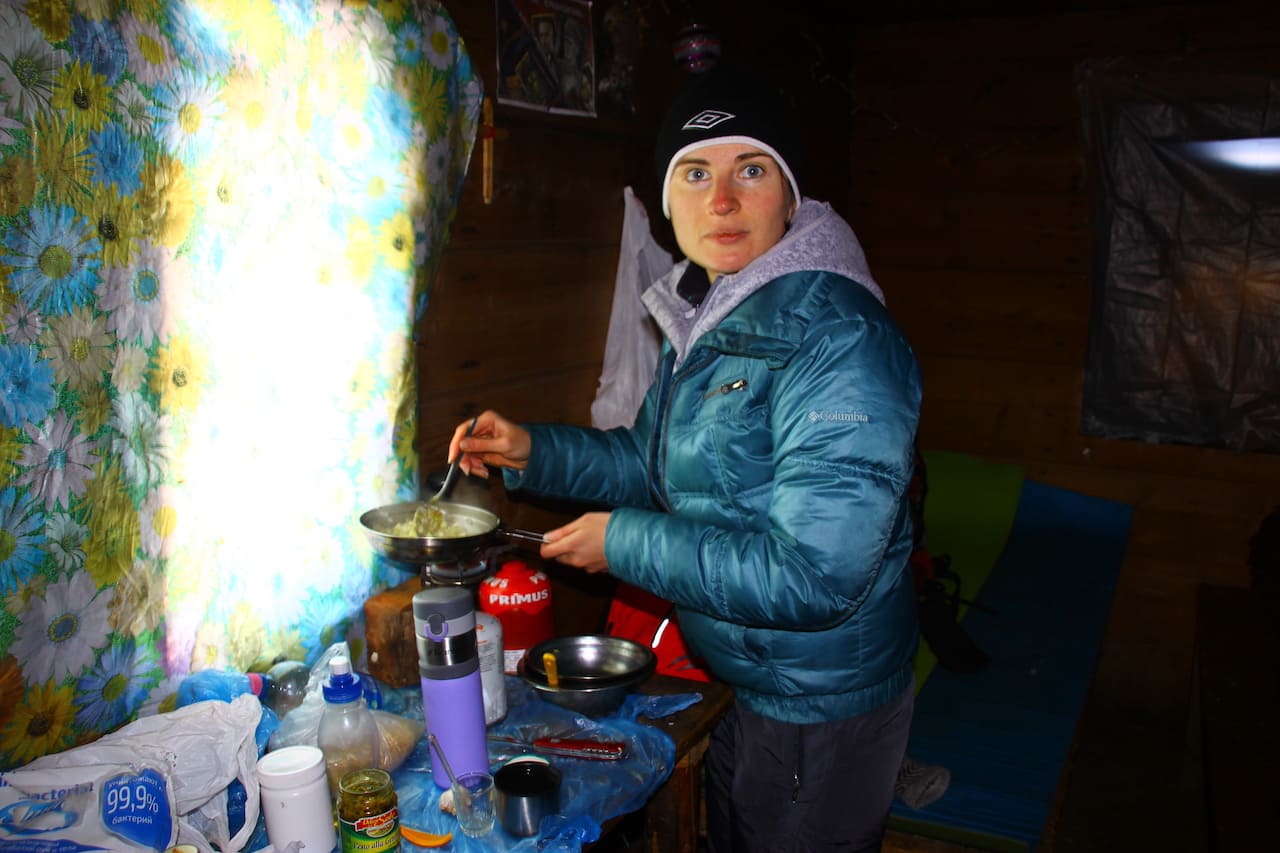 питание на новый год в Карпатах