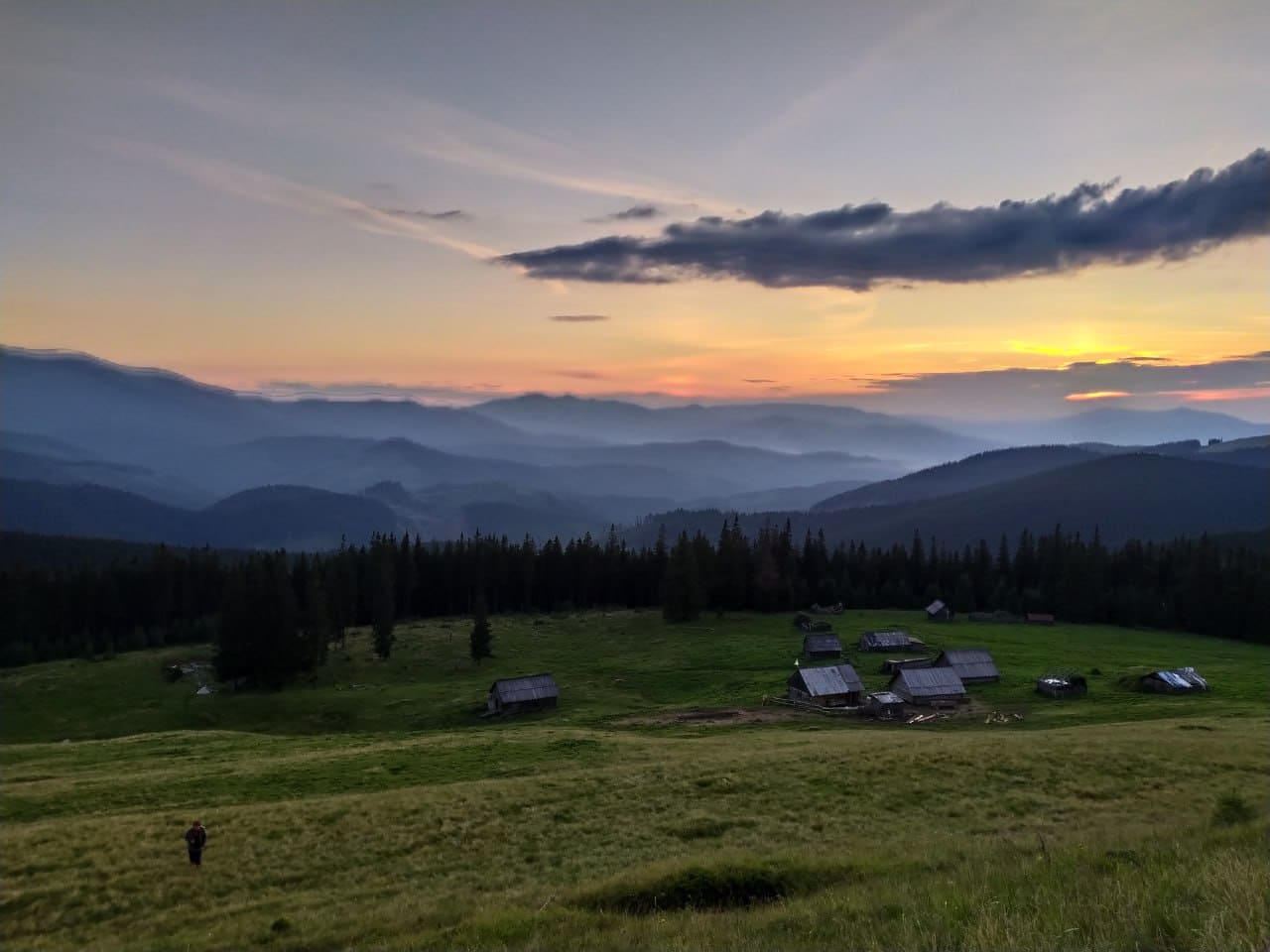 захід сонця Кукул