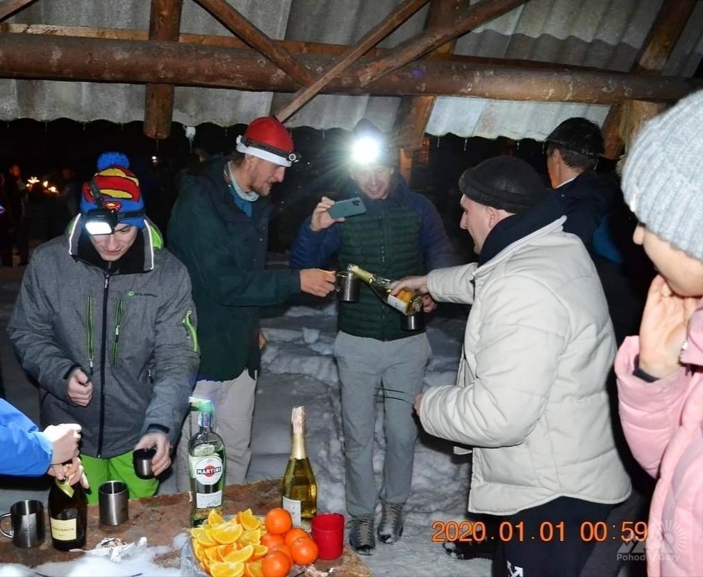 Новорічний похід в Карпатах