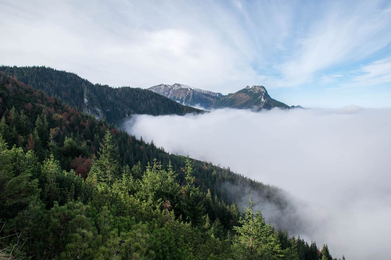 туман і погода в Татрах