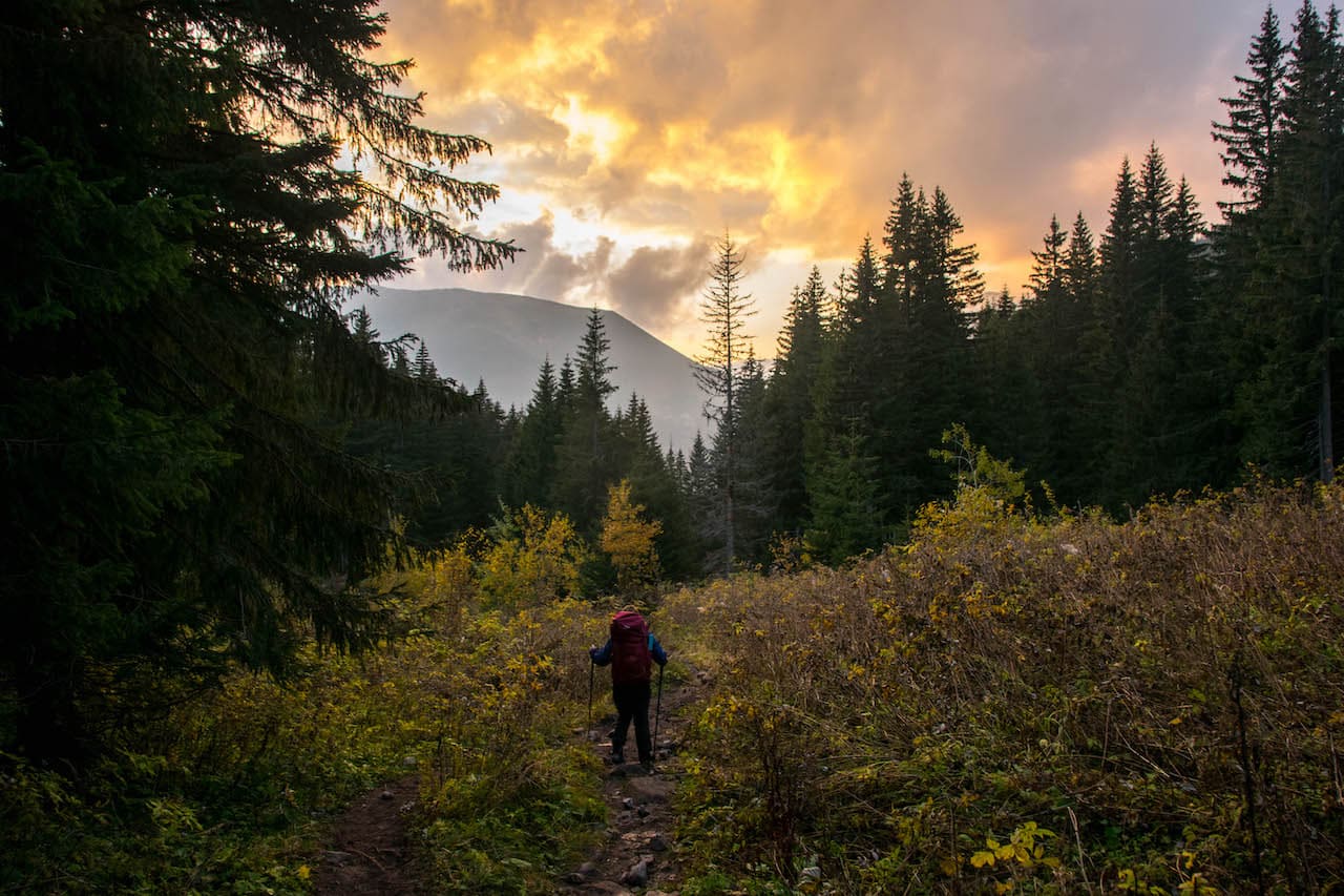 на стежці в Татрах