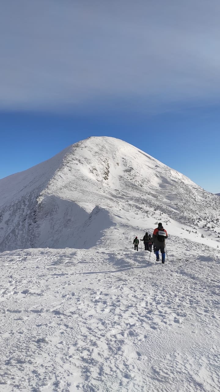 сходження на Говерлу зимою
