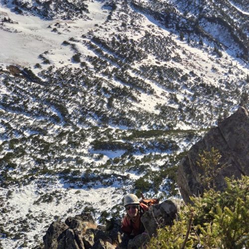 альпіністське сходження в Карпатах