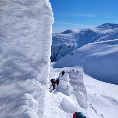 альпшкола в Карпатах - зимние Шпицы