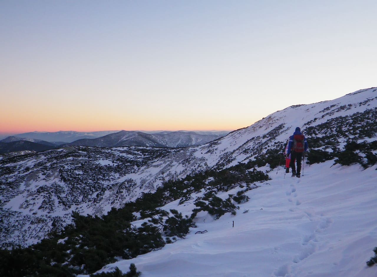 зимова Грофа - похід на Паренки