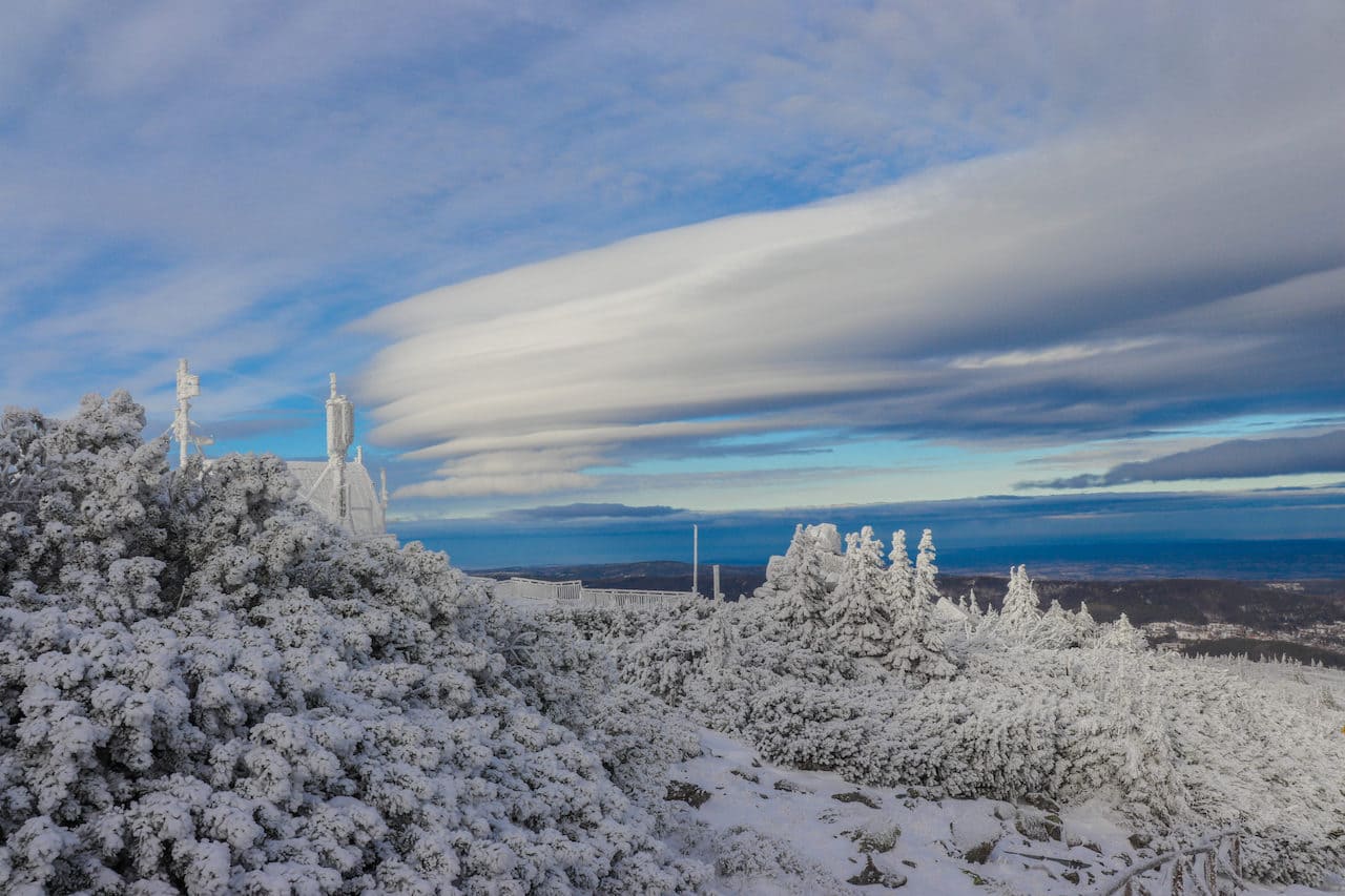 зима в високогірї Карконоше