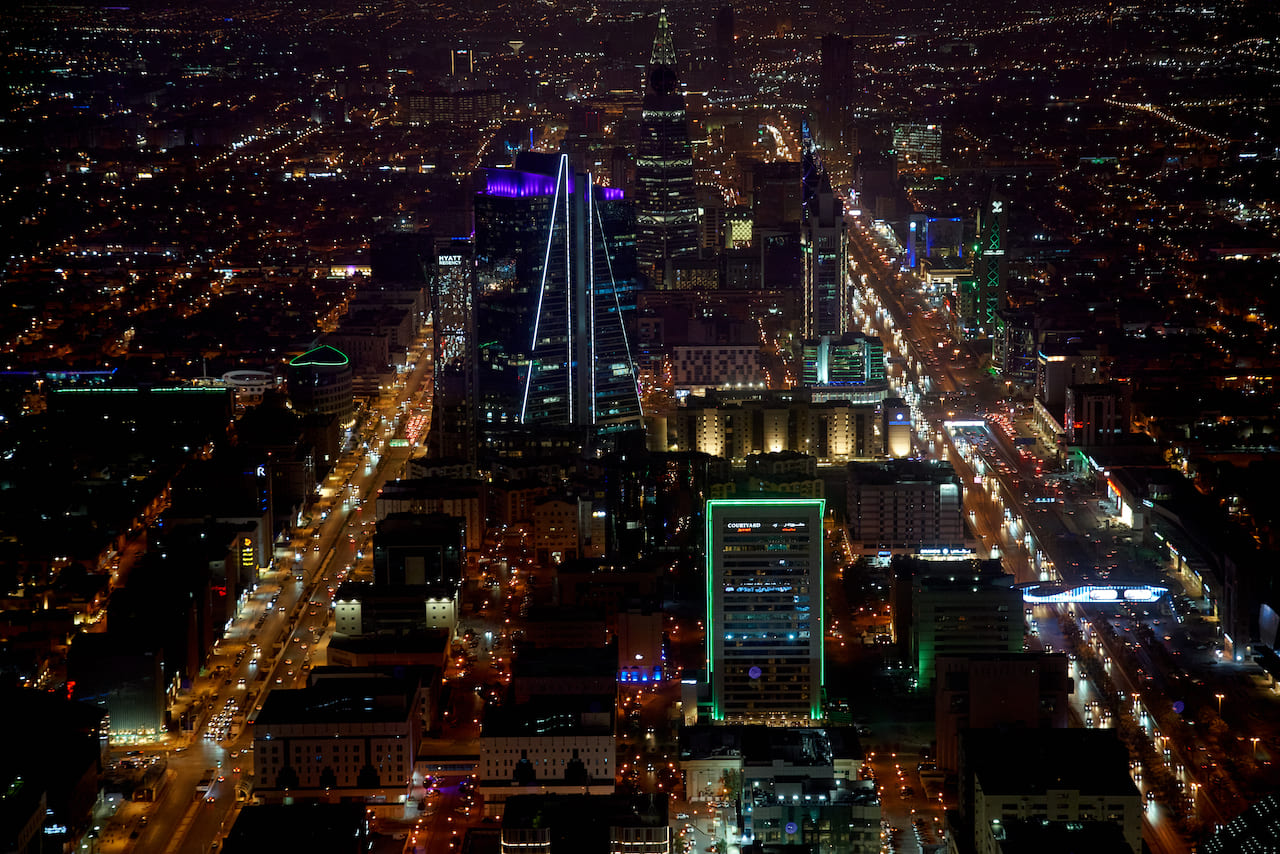 вид на Эр-Рияд