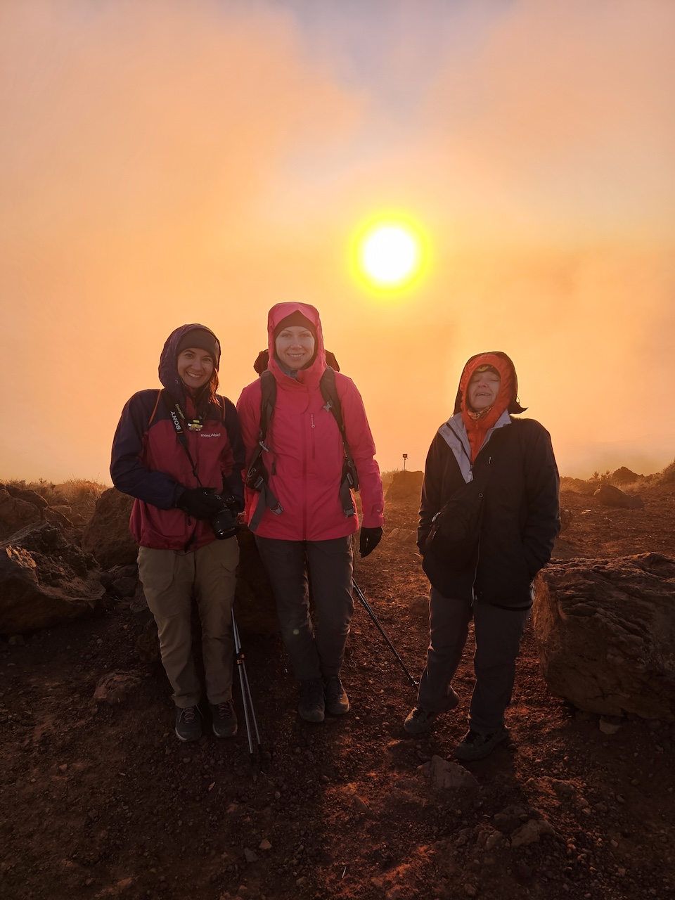 На вершині Пітон-де-Неж