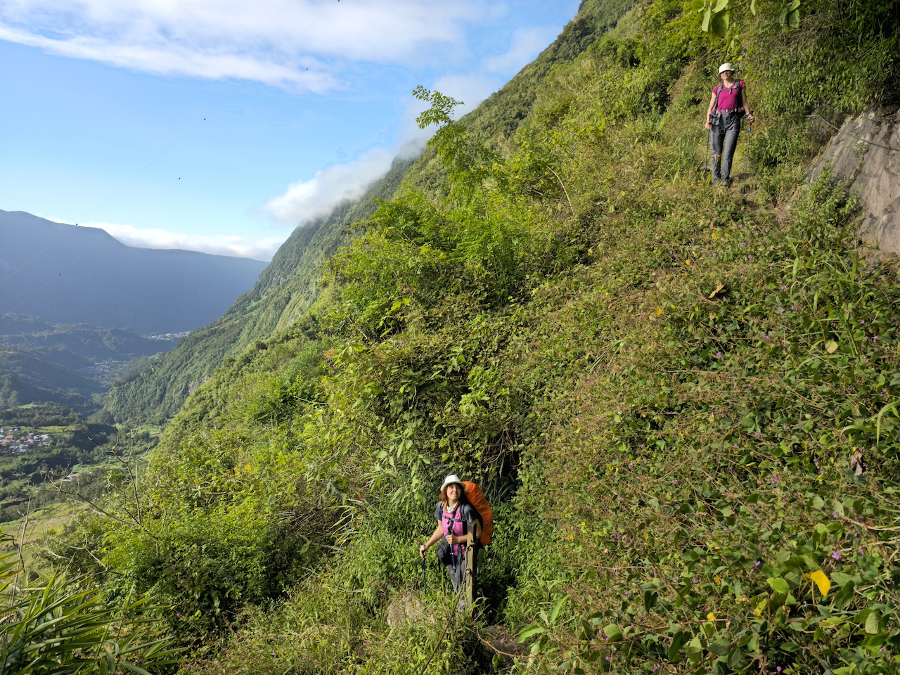 спуск в Hell Bourg