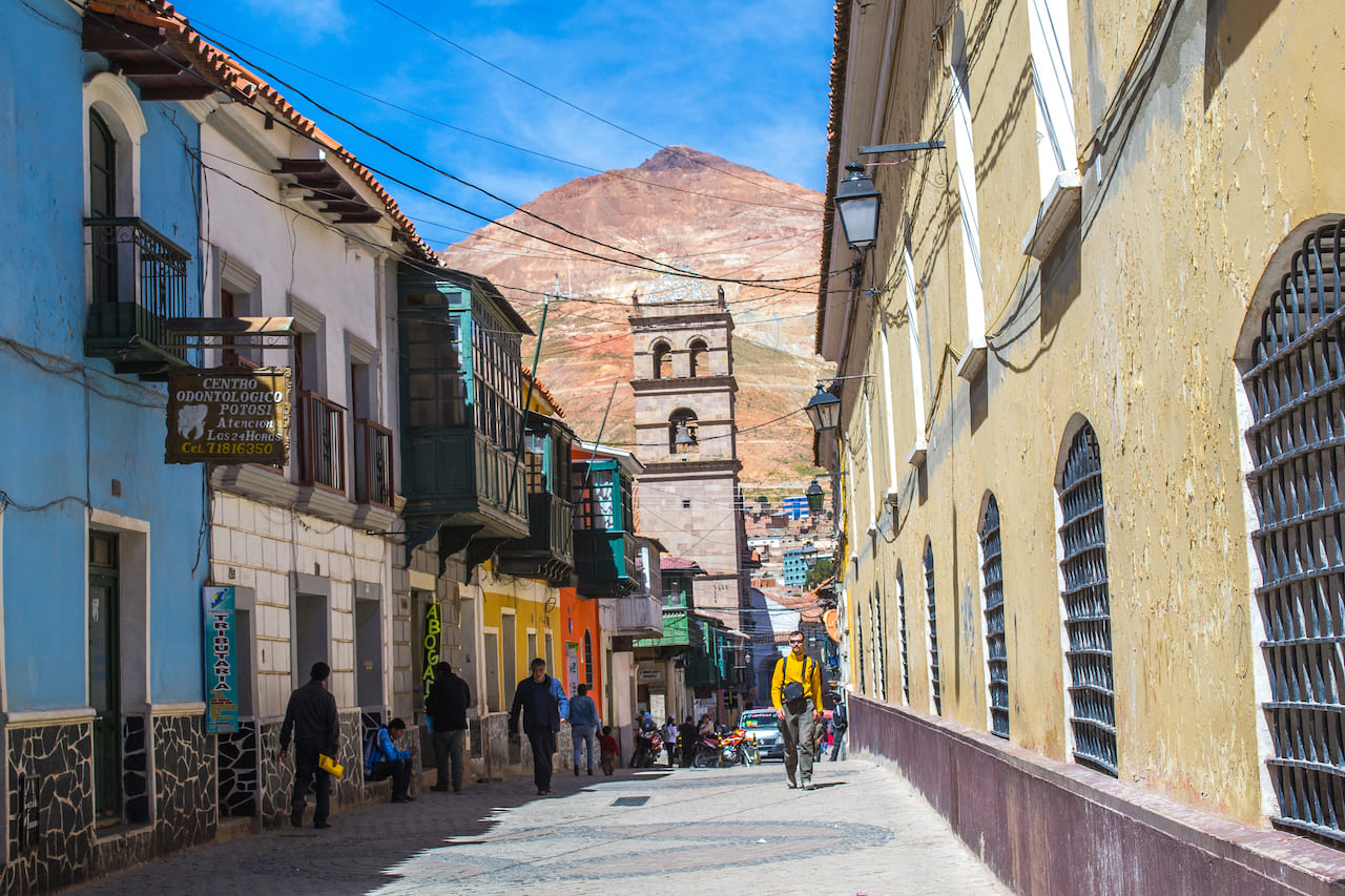 Потосі - місто в Уюні, Болівія