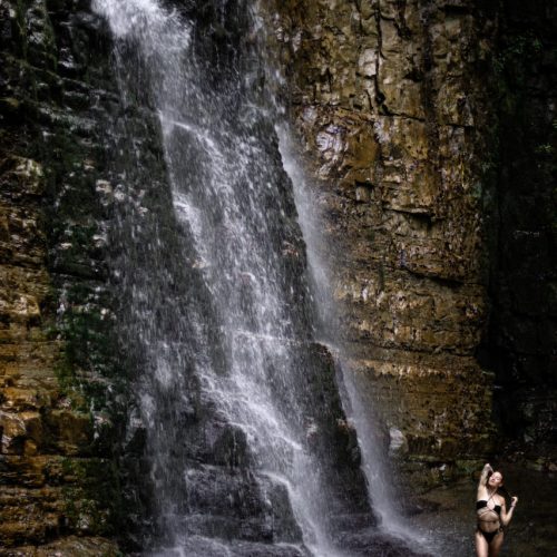 водопад в Карпатах