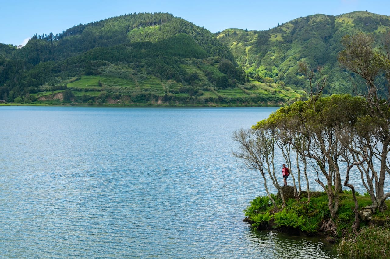 Сан Мигель. Lagoa Azul