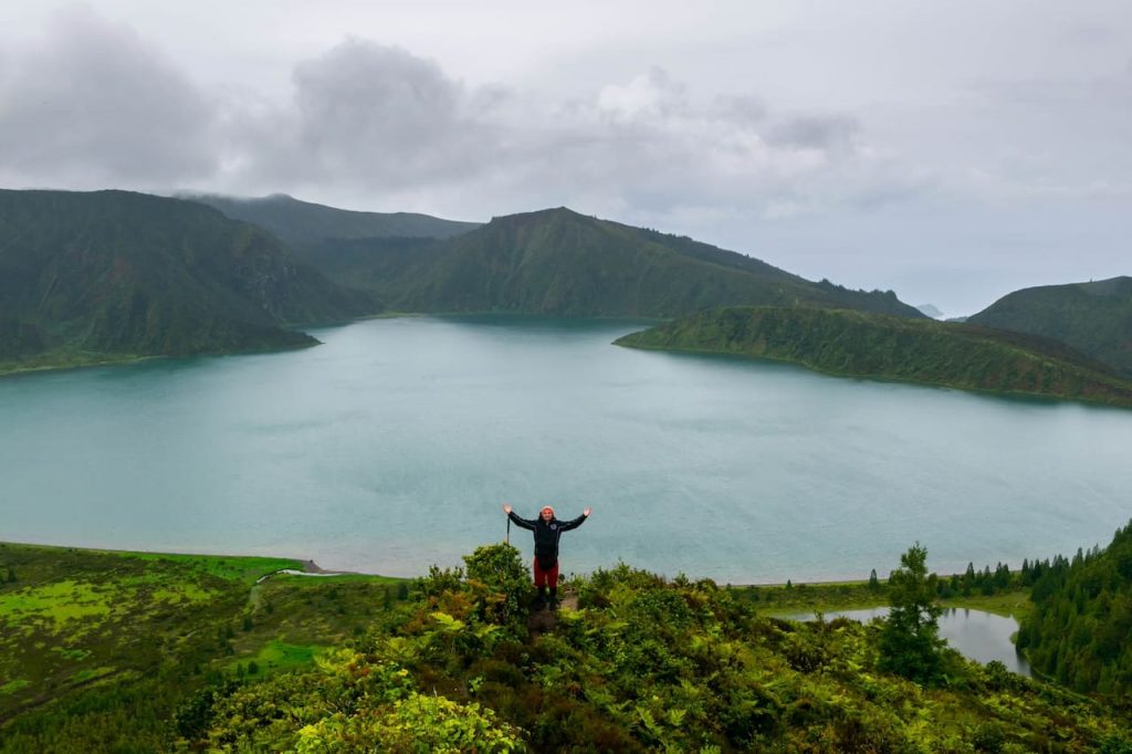 Lagoa do Fogo - Вогняне озеро на острові Сан-Мігель, Азори 2023