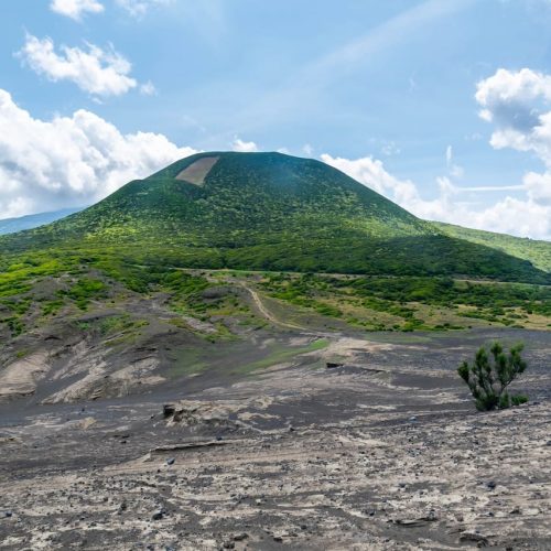 вулкан на острове Фаял