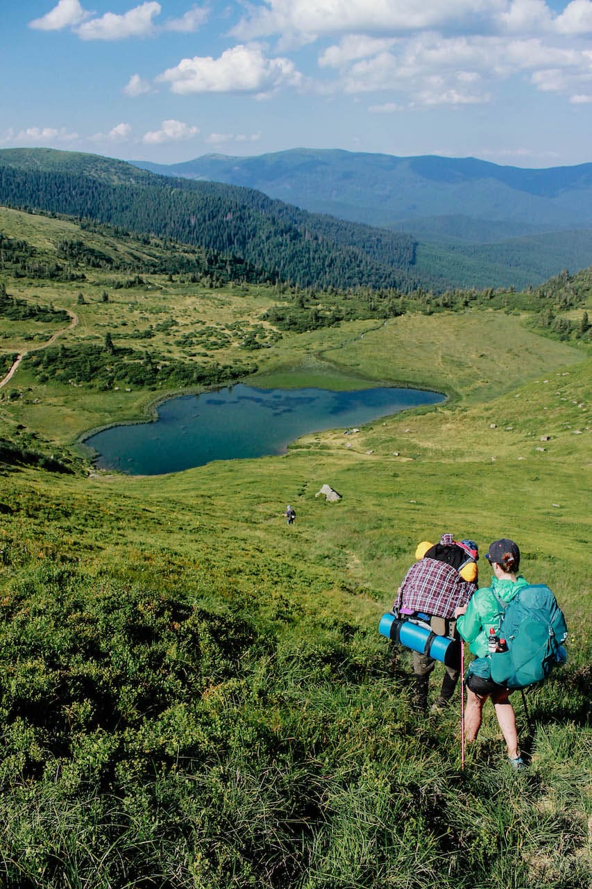 похід в Карпати - Свидовець