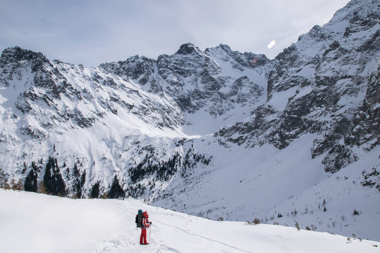 Юлия Палагута в Татрах