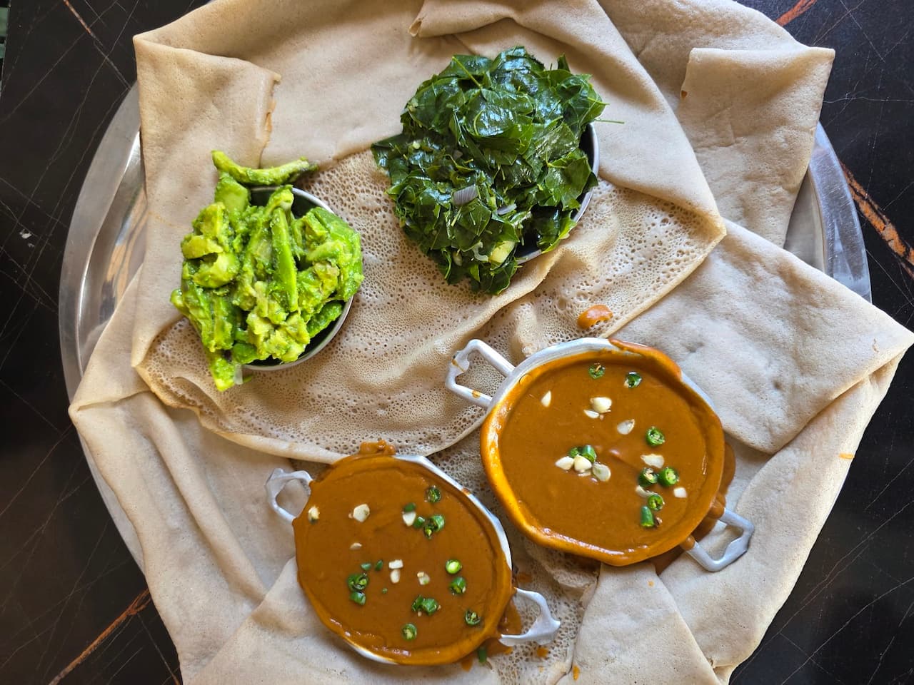 інжера і традиційна кухня Ефіопії