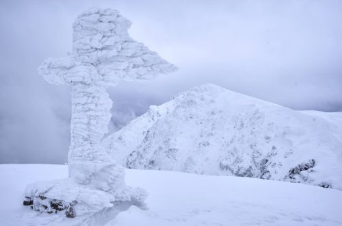 Гора Міхайлек зимою