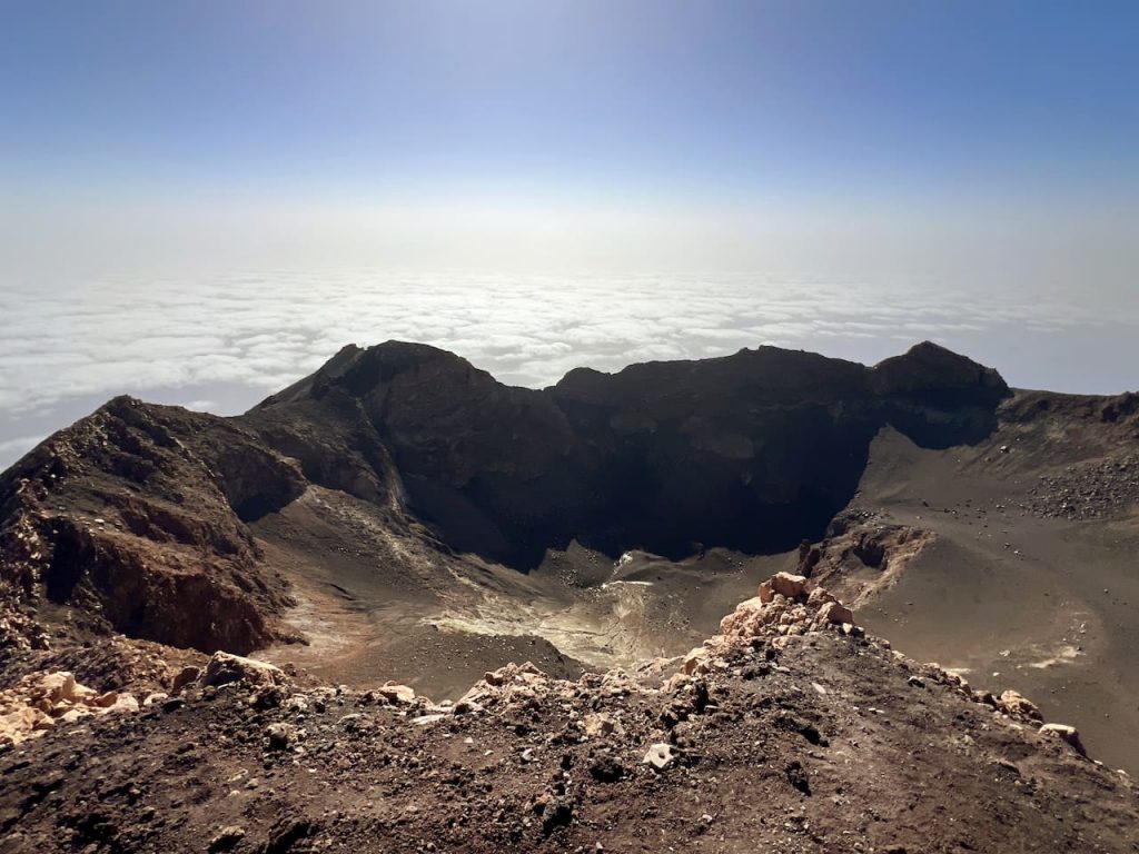 вершина вулкана Фогу - Кабо Верде