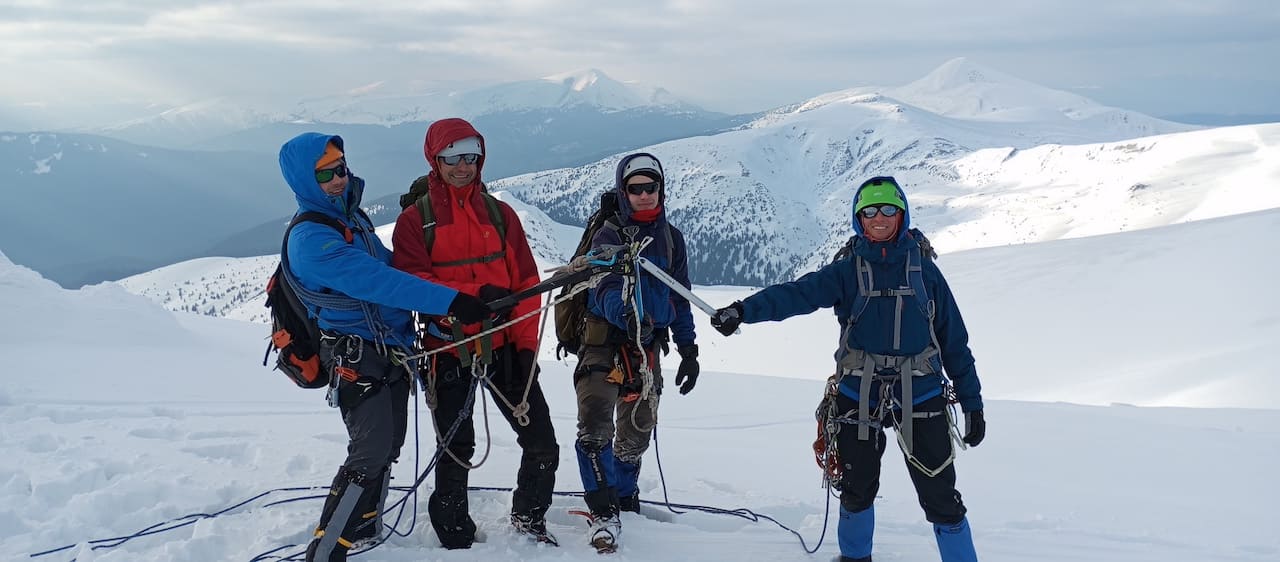 Альпшкола в Карпатах