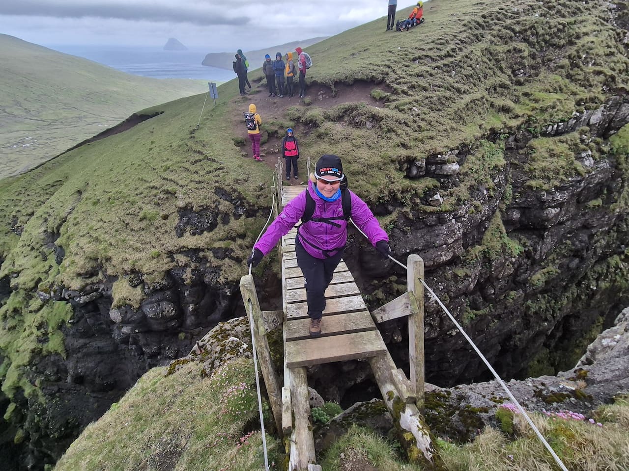 стежка в поході на Фарерах